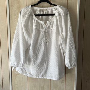 White cotton shirt